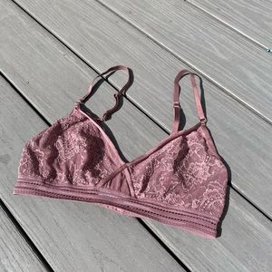 Mauve Lace Bralette